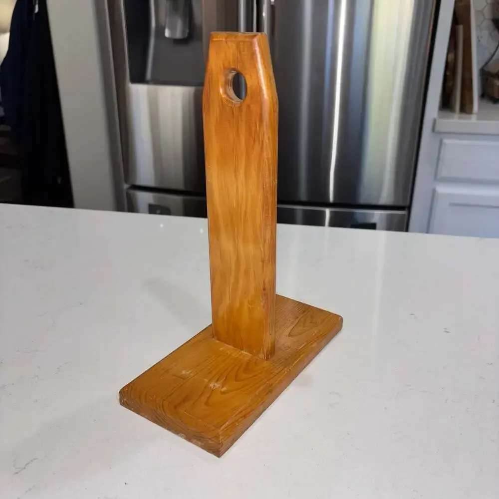 Vintage Wooden Stacking Mug Tree Stand (Rodolfo Padilla?)
